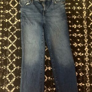 American Eagle Outfitters Next Level Stretch Kick Crop Jeans